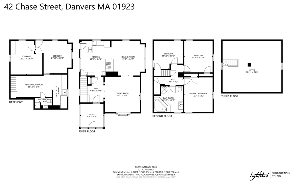 42 Chase Street Danvers, MA 01923 - Photo 37 of 37 a picture of a floor plan