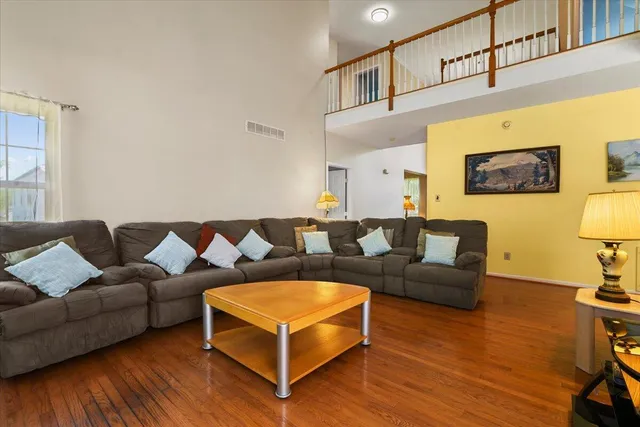a bedroom with a bed and a cabinets