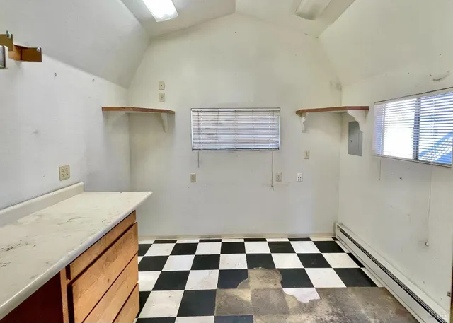 a view of a house with a swimming pool