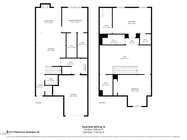 $367,500 | 2331 Tribek Court, Burlington, NC 27215