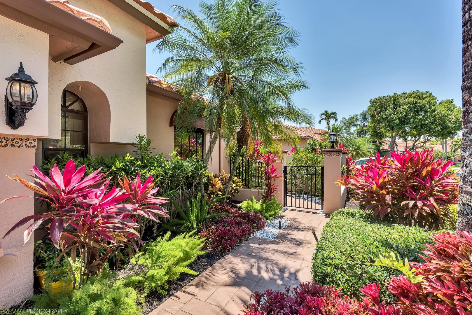 5900 Northwest 21st Avenue Boca Raton, FL 33496 - Photo 8 of 37 lushy entrance