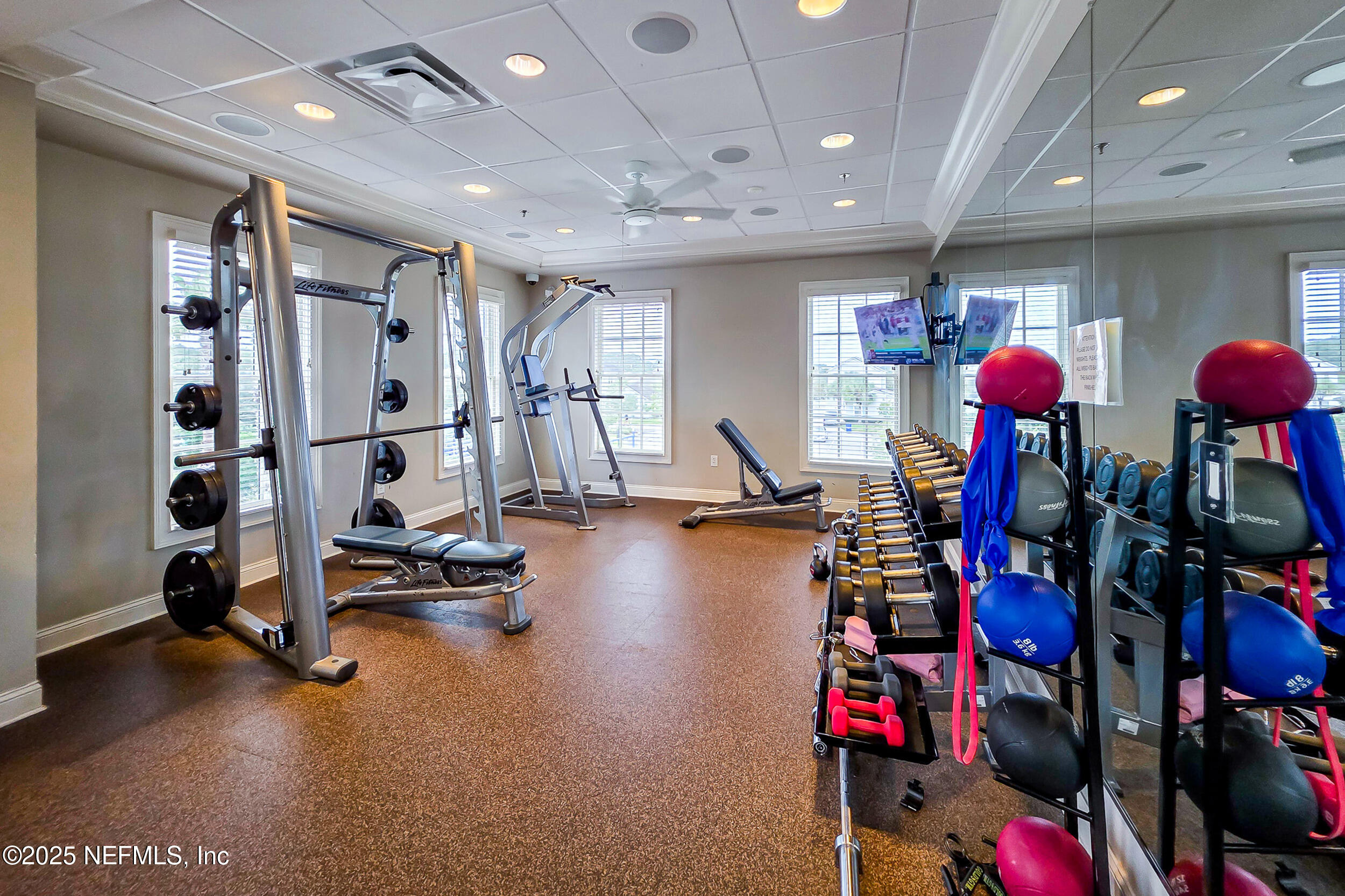 375 Kirkside Avenue St. Augustine, FL 32095 - Photo 47 of 49 a view of a room with gym equipment