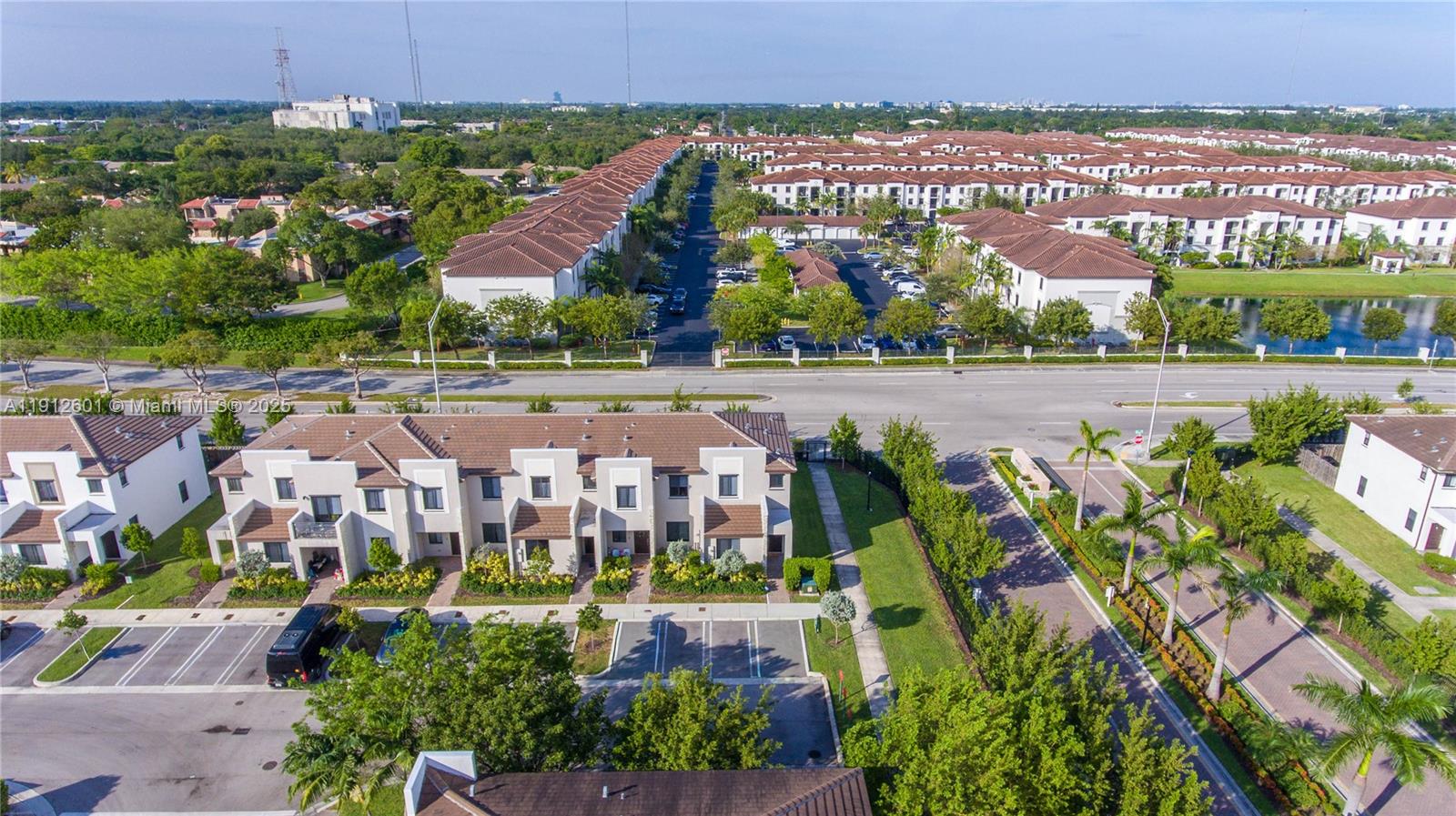 561 Northeast 208th Terrace, Unit 561 Miami, FL 33179 - Photo 6 of 31 an aerial view of multiple house
