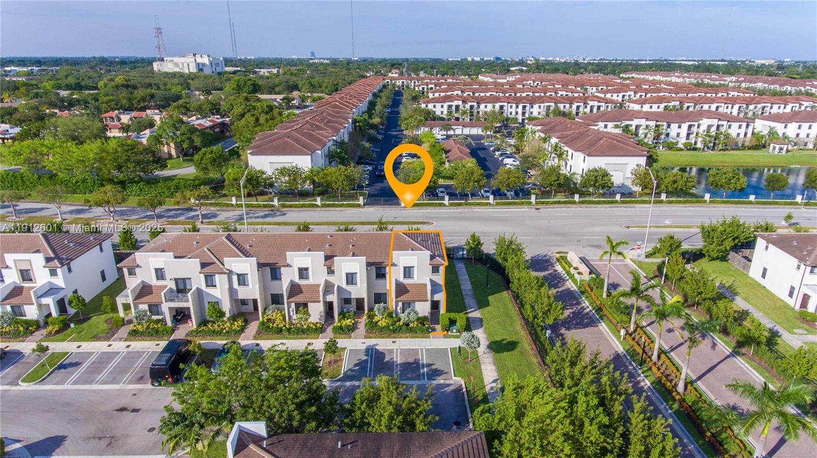 561 Northeast 208th Terrace, Unit 561 Miami, FL 33179 - Photo 7 of 31 an aerial view of multiple house