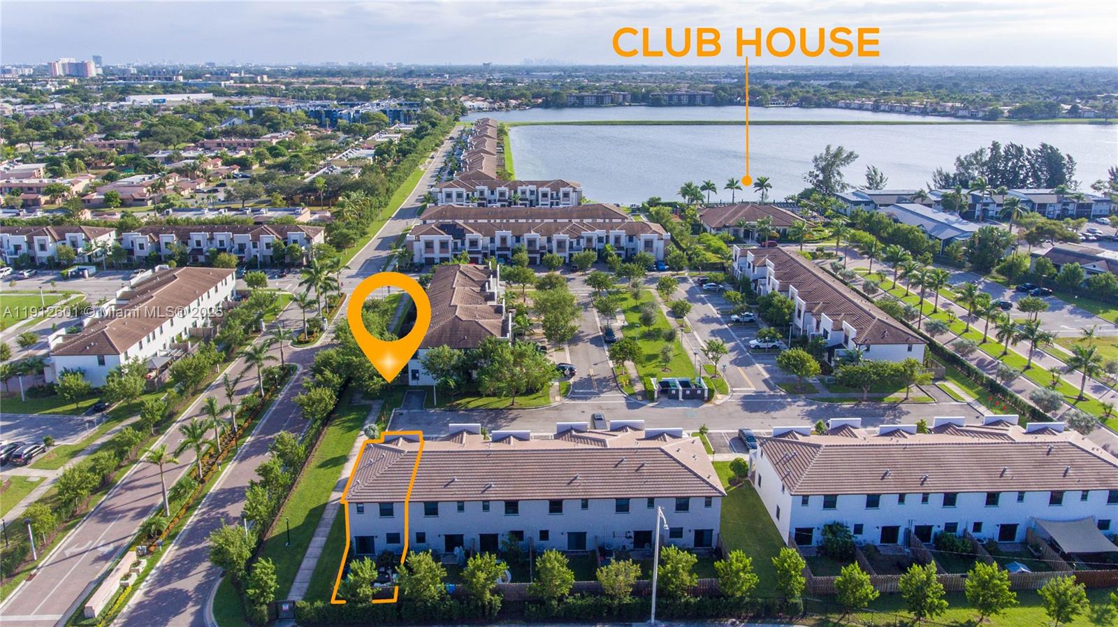 561 Northeast 208th Terrace, Unit 561 Miami, FL 33179 - Photo 10 of 31 an aerial view of a city