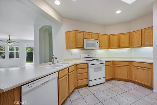 a house view with a outdoor space