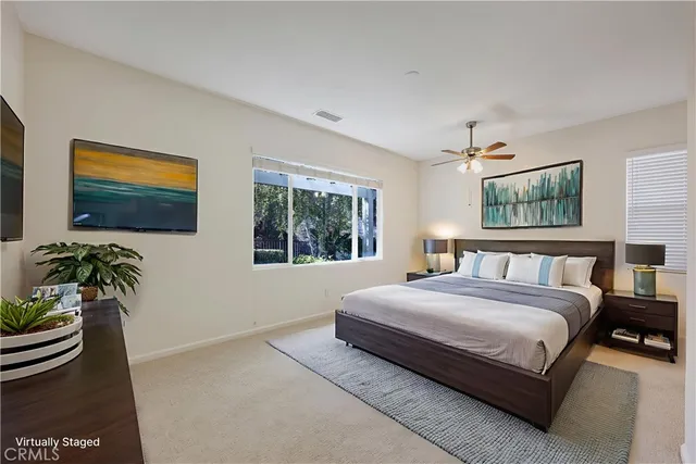 a view of a room with a small space