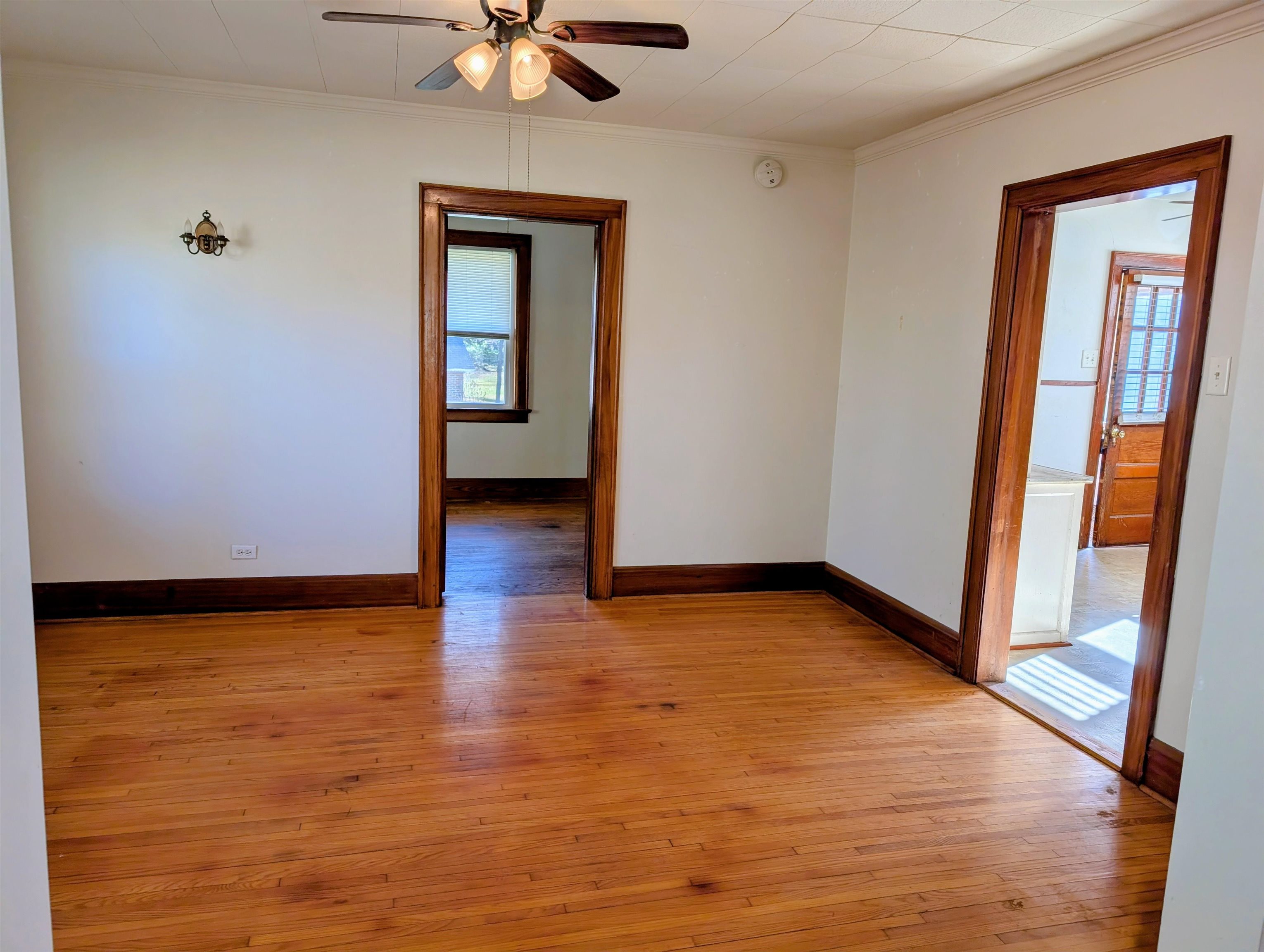 45 Methodist Lane Hot Springs, VA 24445 - Photo 8 of 17 a view of an empty room with window and wooden floor