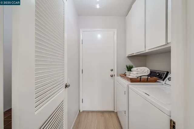 a room with storage and utility