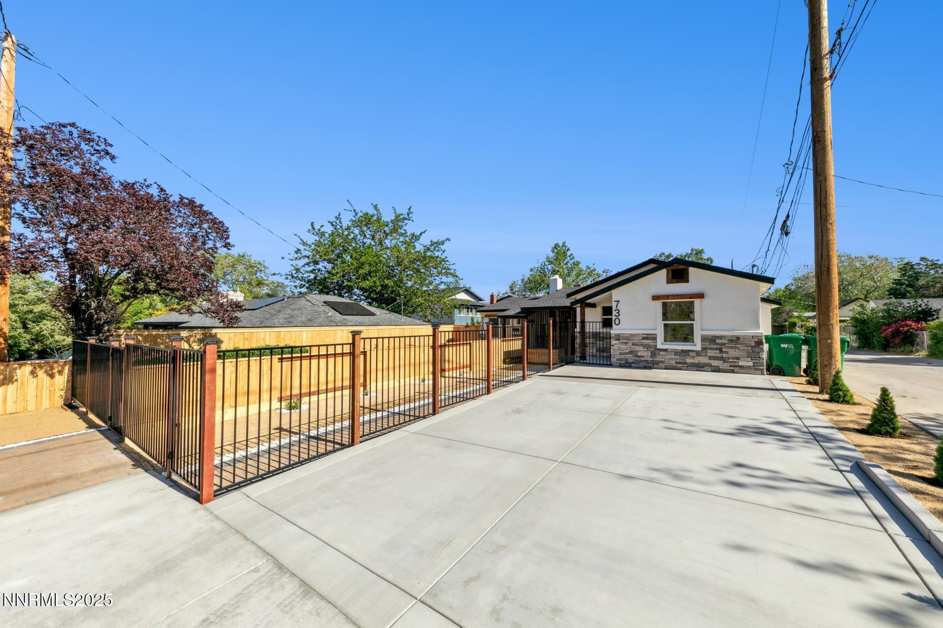 a view of house and outdoor space
