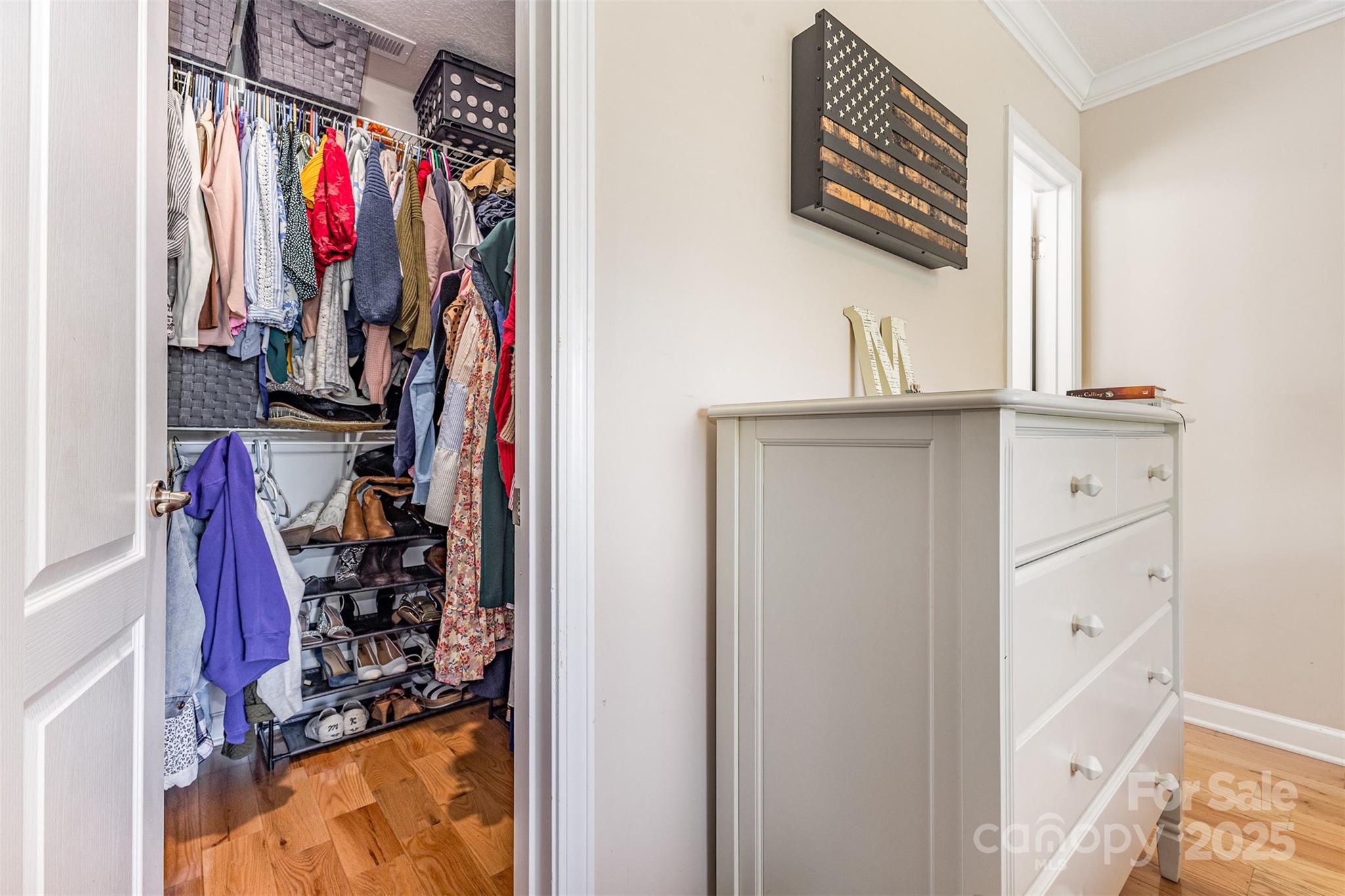 439 Pamela Road York, SC 29745 - Photo 18 of 35 a view of walk in closet with clothes