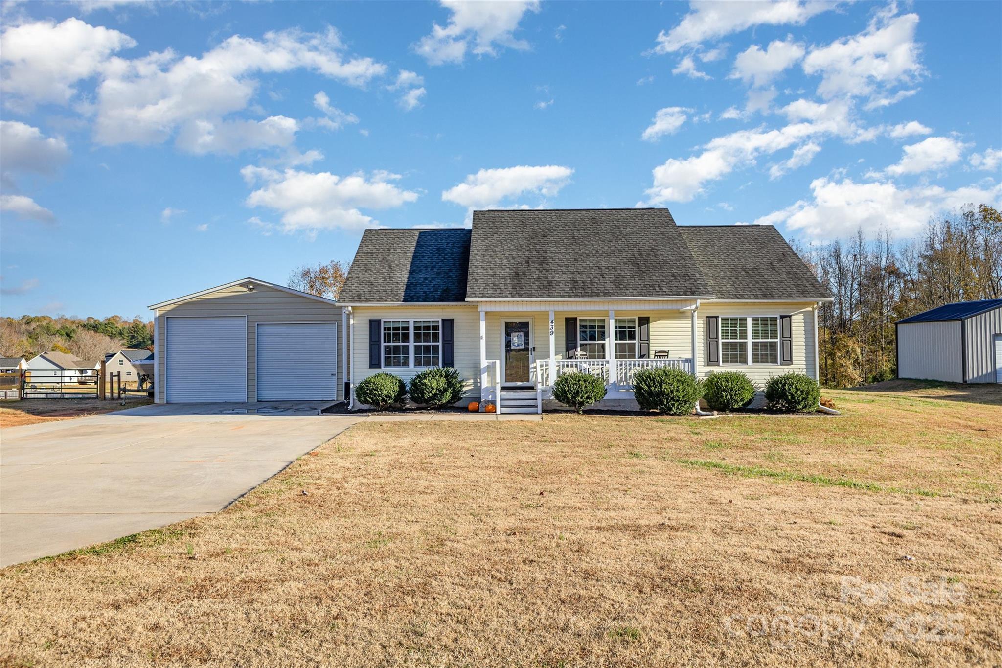 439 Pamela Road York, SC 29745 - Photo 25 of 35 a front view of a house with a yard