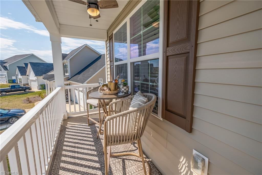 2820 Lacy Holt Road Graham, NC 27253 - Photo 18 of 39 Upstairs Porch
