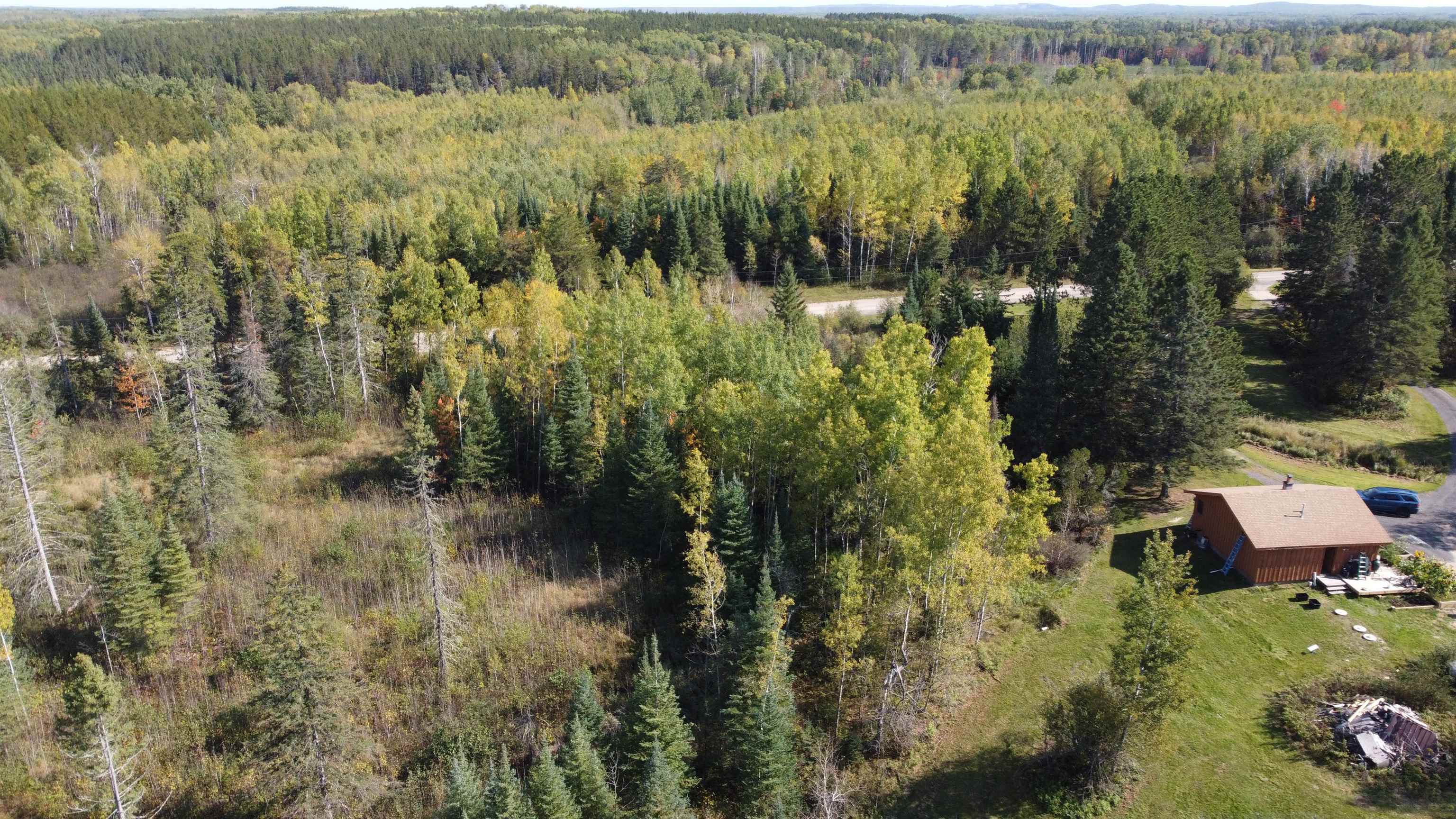 6821 Barrett Road Chisholm, MN 55719 - Photo 22 of 34 Aerial overview of property's location featuring a forest