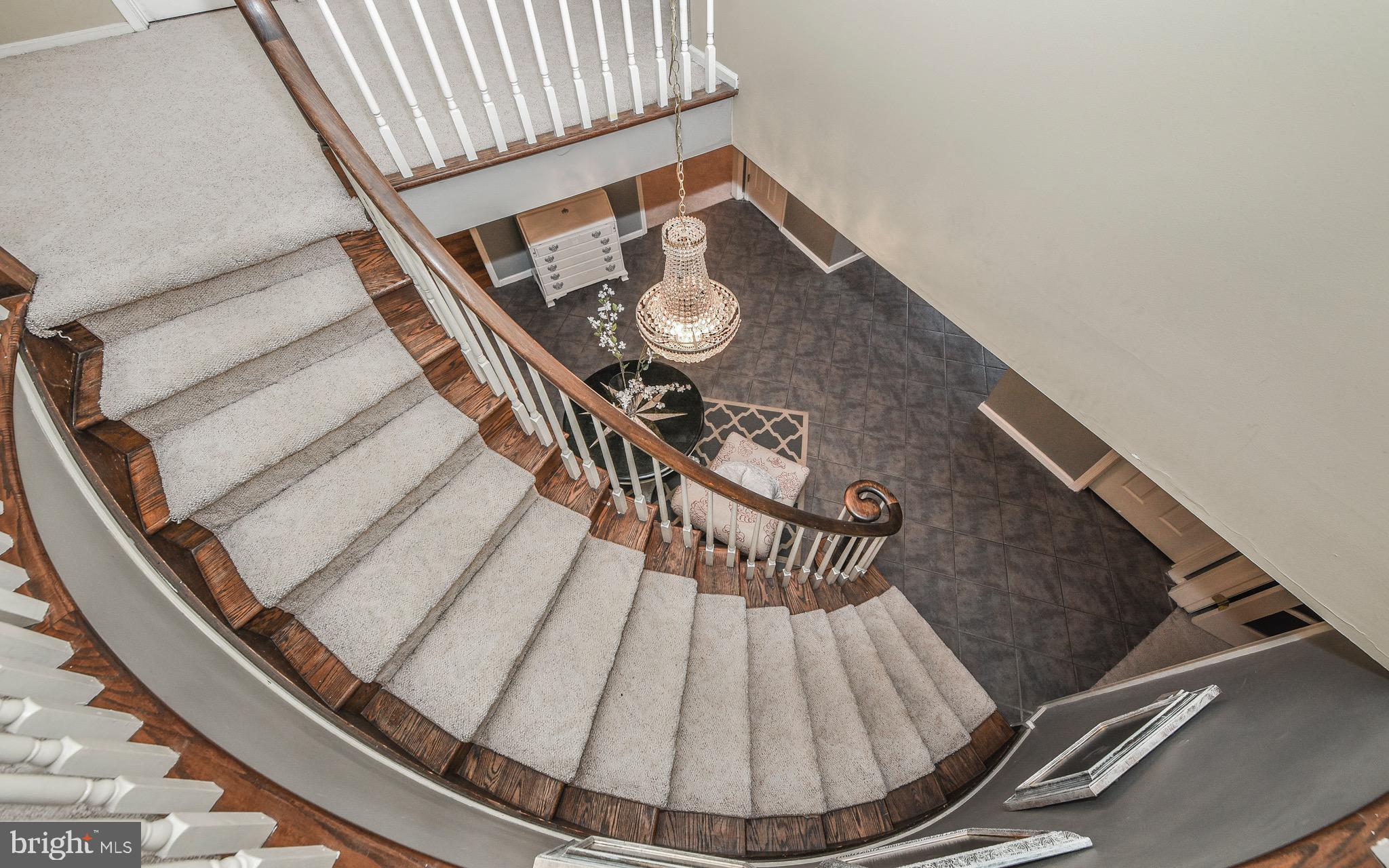 480 Kings Road Yardley, PA 19067 - Photo 31 of 59 Architectural curved staircase