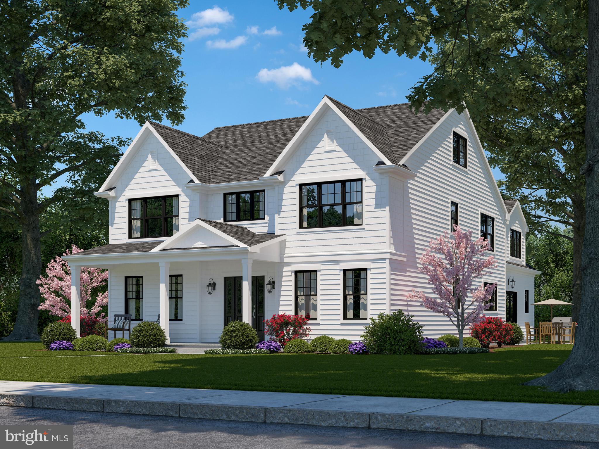 503 Baird Road Merion Station, PA 19066 - Photo 2 of 8 Front Elevation Rendering