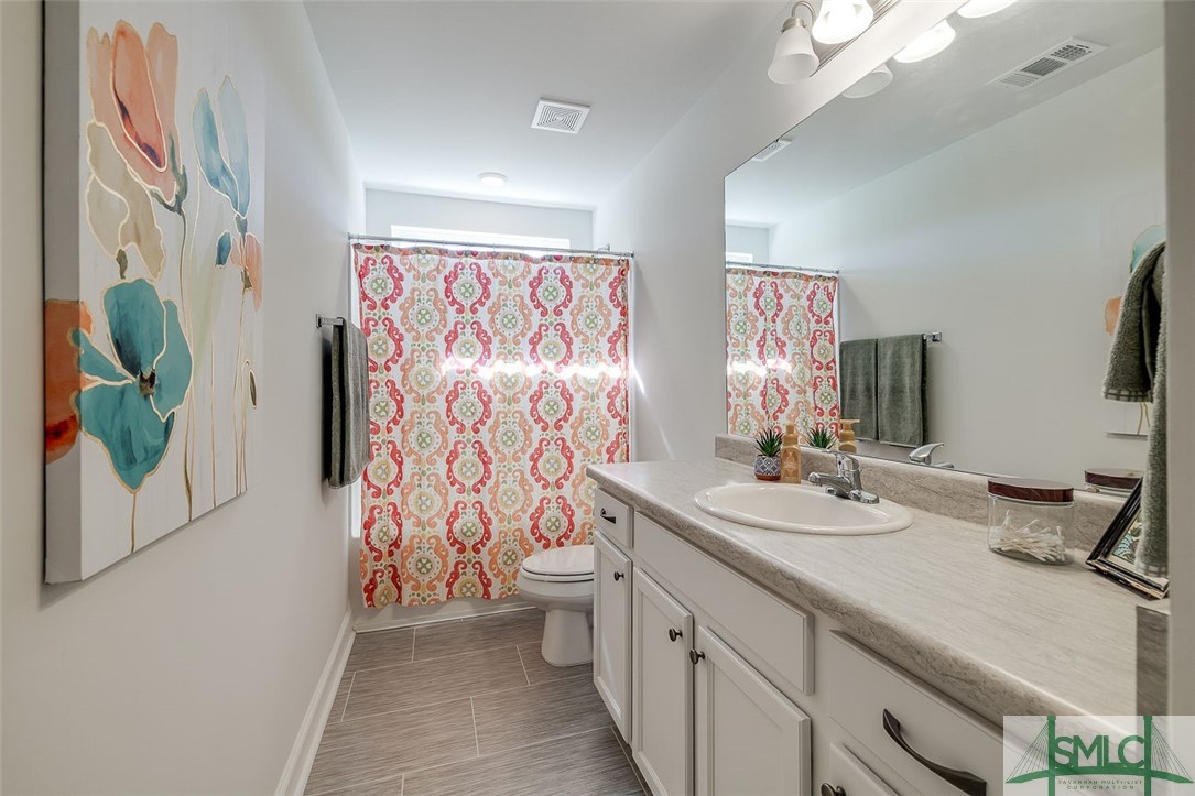 55 Saddlebrush Road Ellabell, GA 31308 - Photo 38 of 50 Upstairs full bathroom