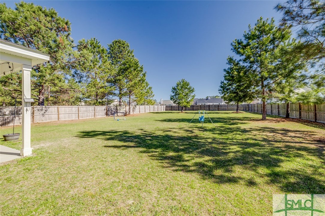 55 Saddlebrush Road Ellabell, GA 31308 - Photo 44 of 50 Expansive privacy fenced back yard