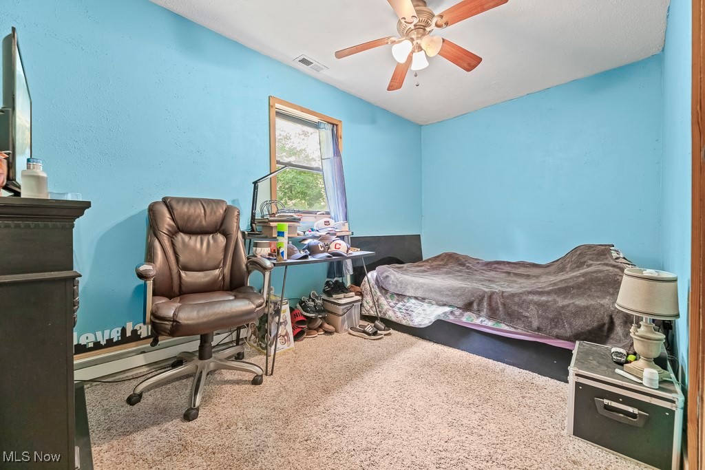 3271 Gorge Road Southwest Dellroy, OH 44620 - Photo 29 of 48 Carpeted bedroom featuring ceiling fan