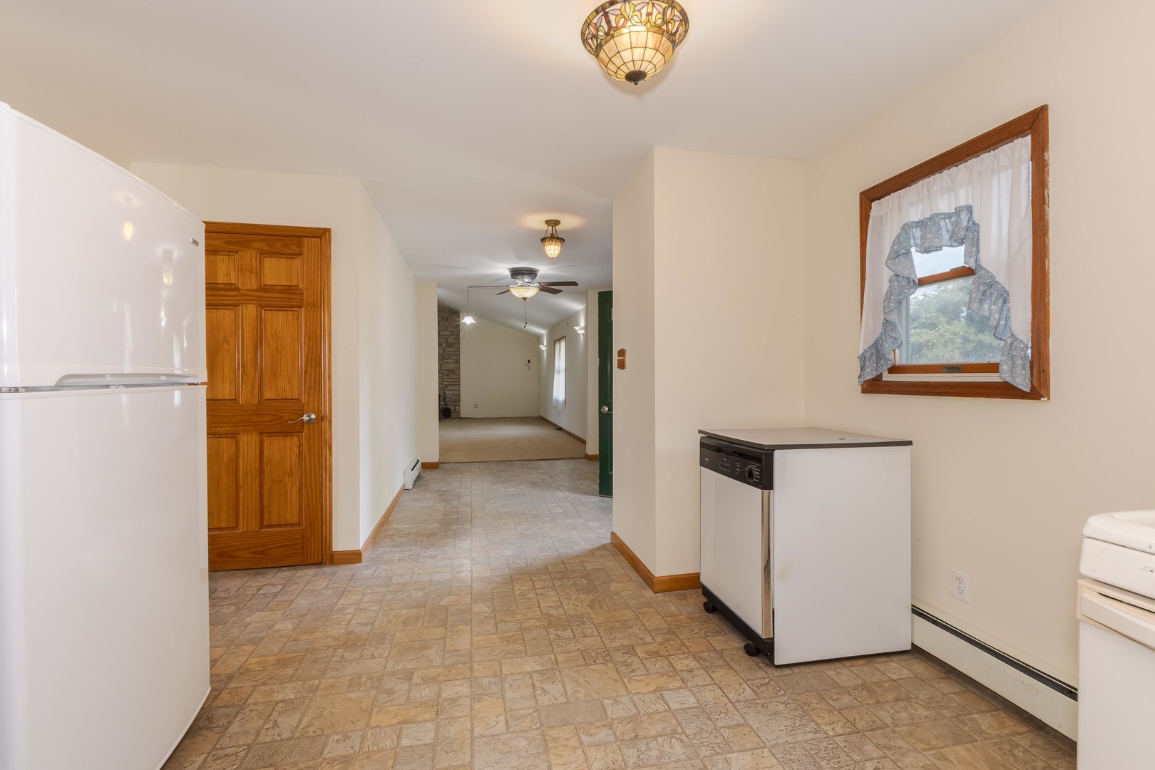 22998 East 2800 N Road Odell, IL 60460 - Photo 18 of 46 a view of a hallway to rooms and stairs