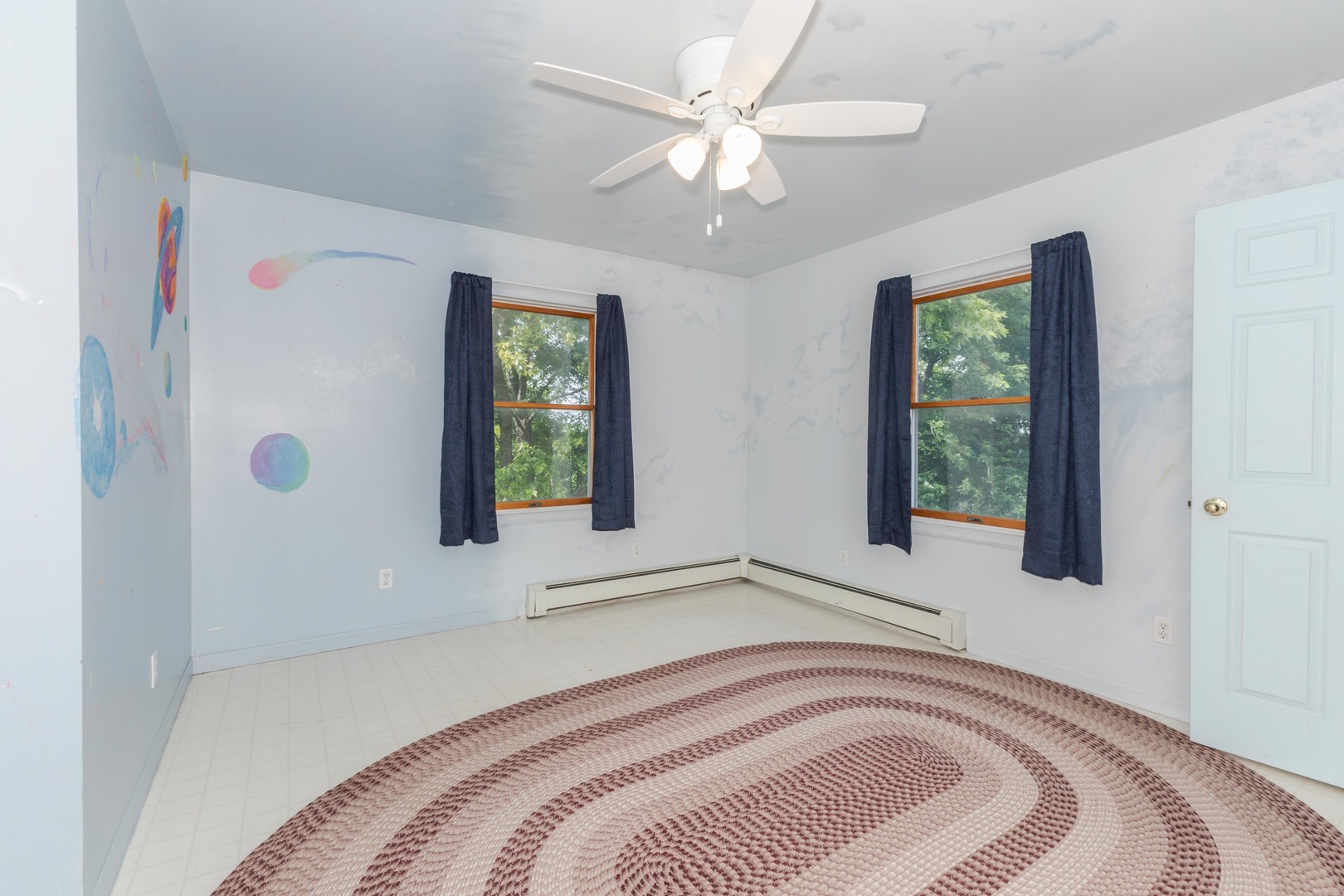 22998 East 2800 N Road Odell, IL 60460 - Photo 26 of 46 a view of a bedroom with a bed and a large window