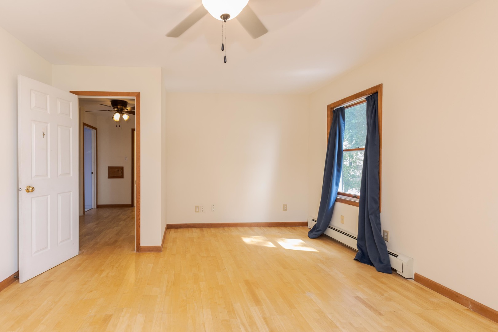 22998 East 2800 N Road Odell, IL 60460 - Photo 29 of 46 wooden floor in an empty room with a window