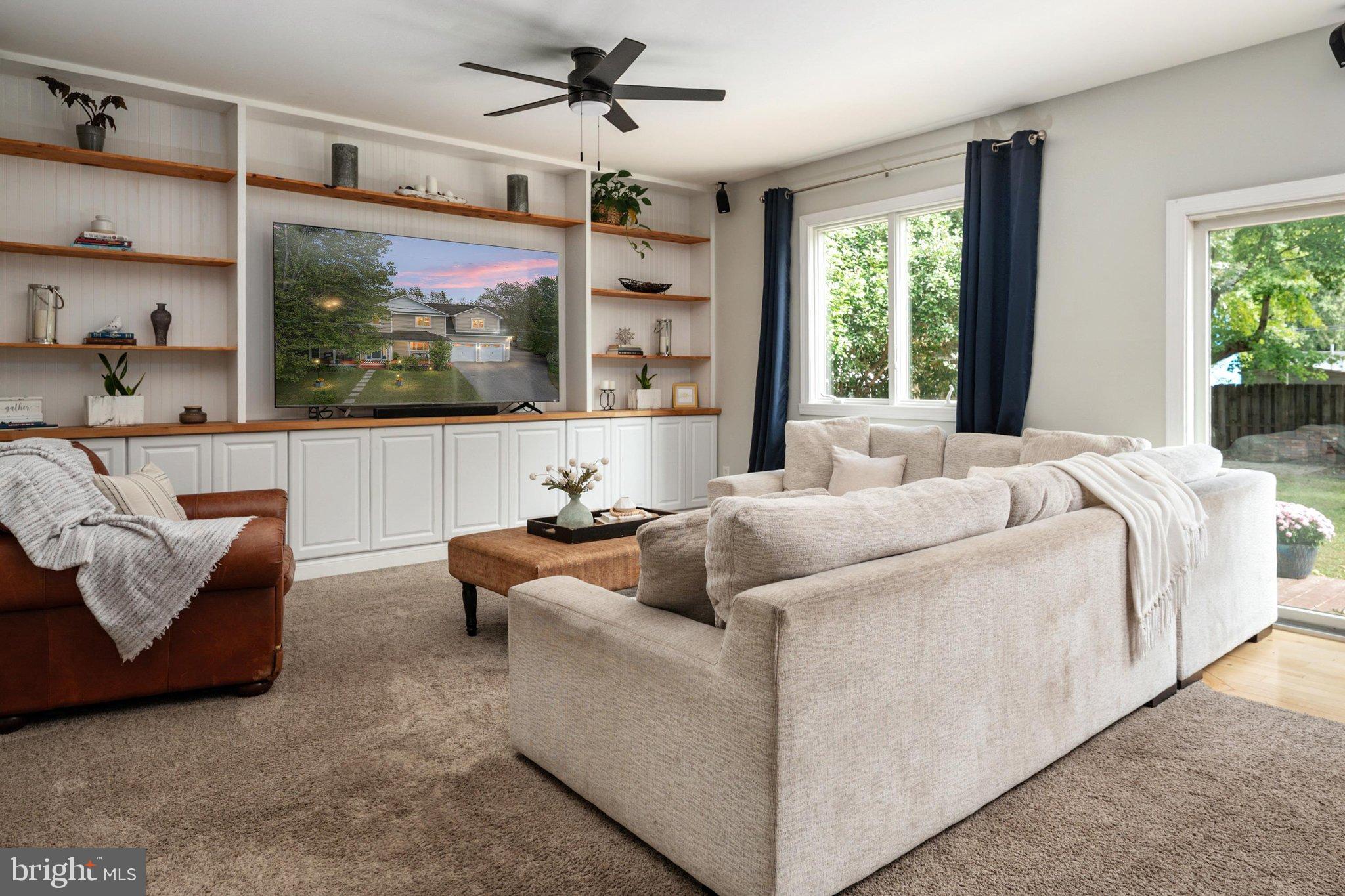 1351 Calvert Road Chester, MD 21619 - Photo 13 of 49 Thoughtfully designed built-in shelving...