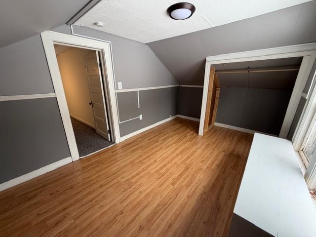 824 12th Street North Virginia, MN 55792 - Photo 19 of 34 Bonus room featuring lofted ceiling and light wood finished floors