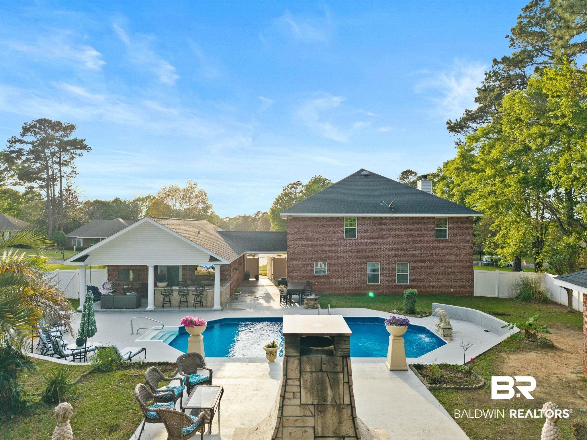 2 Speckle Trout Route Daphne, AL 36527 - Photo 58 of 61 View of swimming pool with patio surround and a fenced backyard