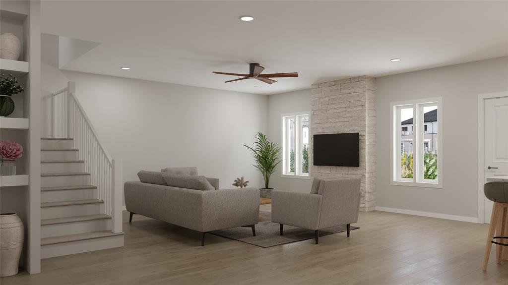 489 Lessie Circle Kennedale, TX 76060 - Photo 7 of 17 a living room with furniture and a flat screen tv