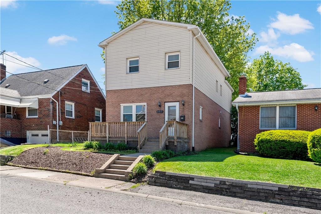 357 Gregg Street Carnegie, PA 15106 - Photo 28 of 34 a view of a house with a yard