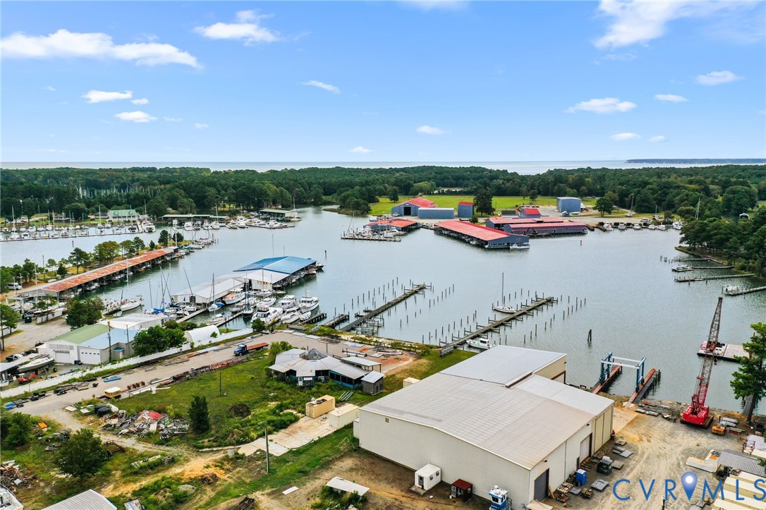 1061 Timberneck Road Deltaville, VA 23043 - Photo 3 of 28 an aerial view of a city