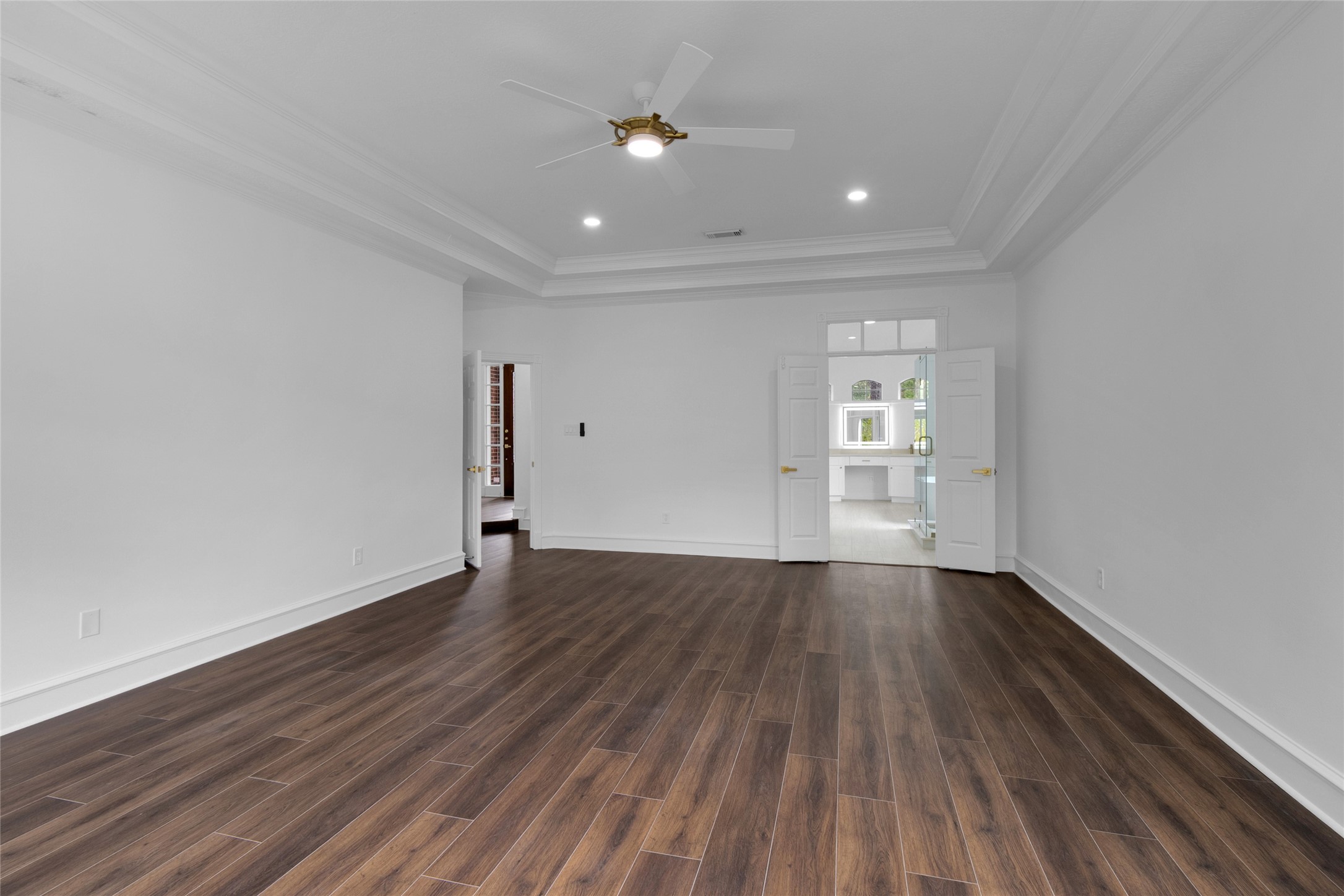 17519 Shelburne Lane Spring, TX 77379 - Photo 27 of 48 LVP flooring and new recess lighting