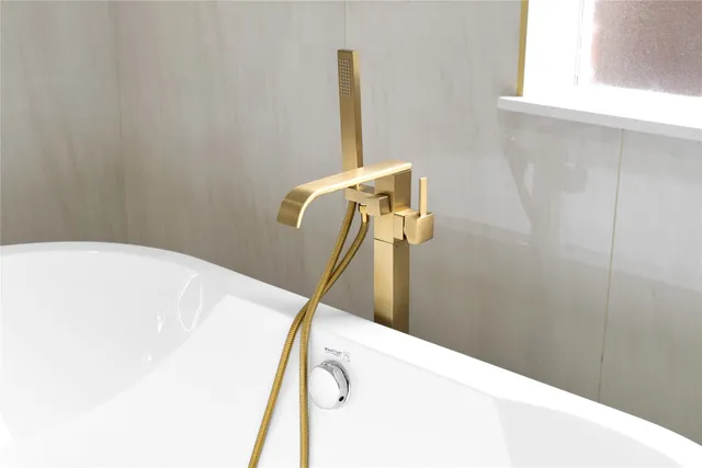 an empty room with windows and ceiling fan