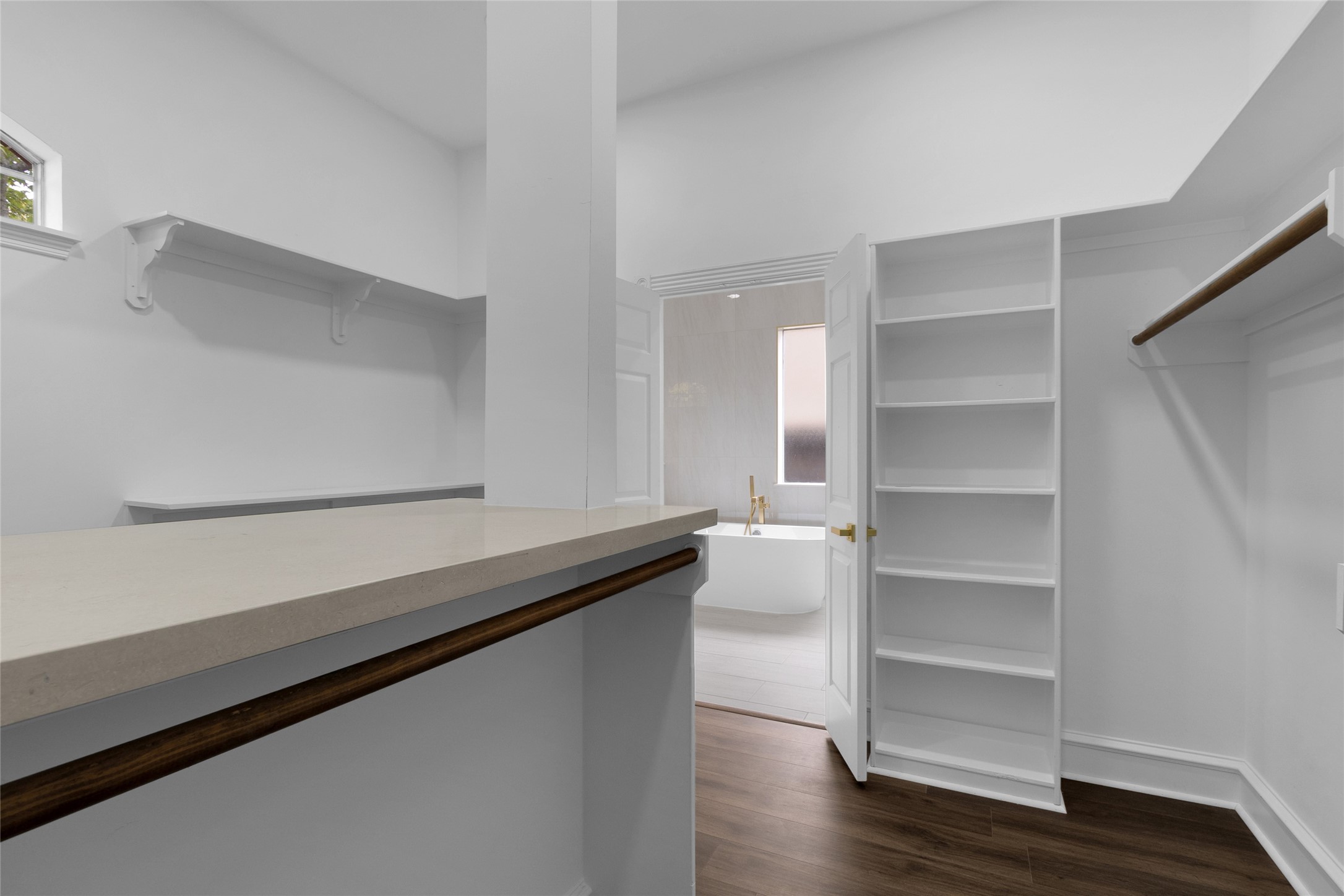 17519 Shelburne Lane Spring, TX 77379 - Photo 34 of 48 Quartz countertop on walk-in closet island