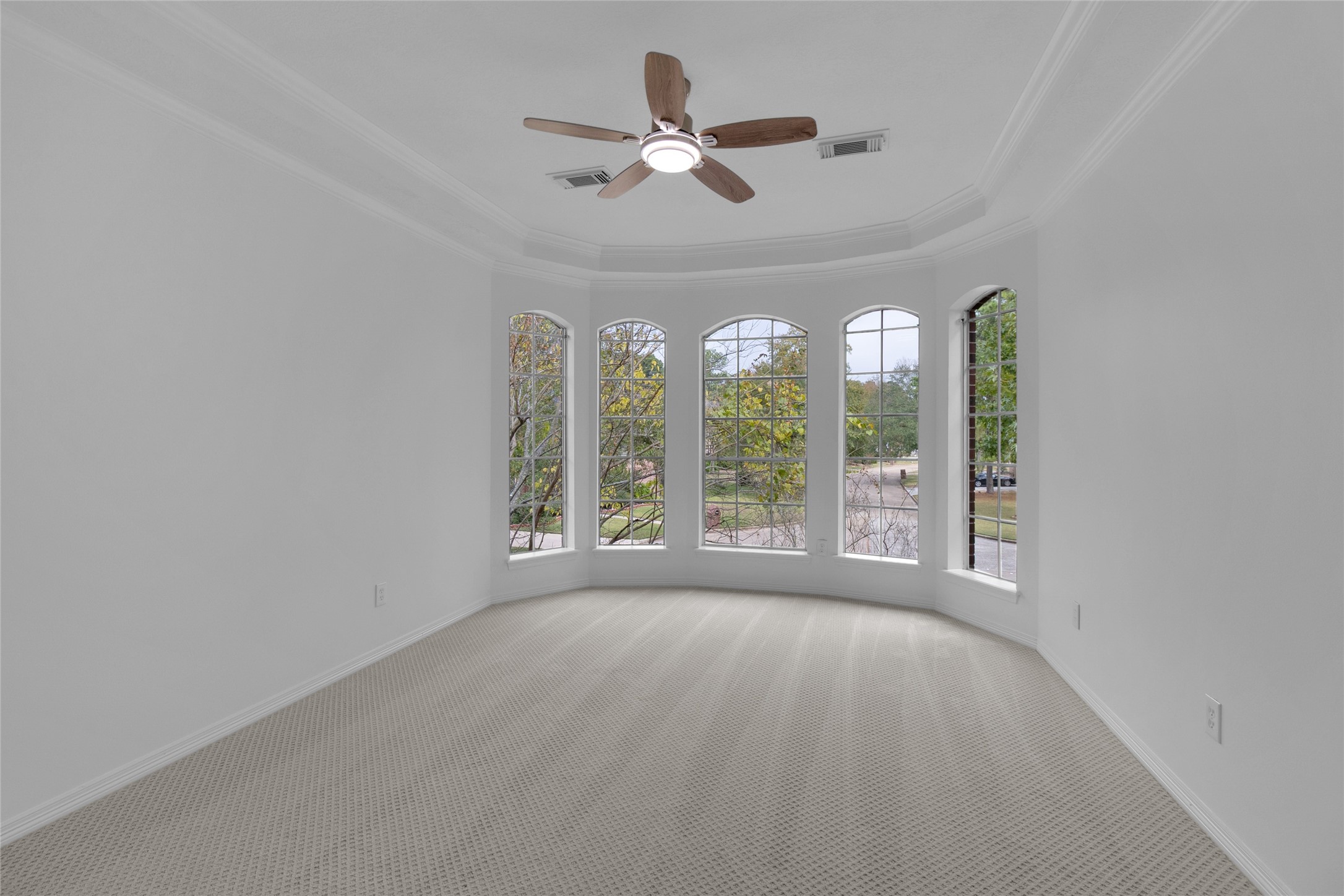 17519 Shelburne Lane Spring, TX 77379 - Photo 37 of 48 Bedroom upstairs with new fixture and new carpet