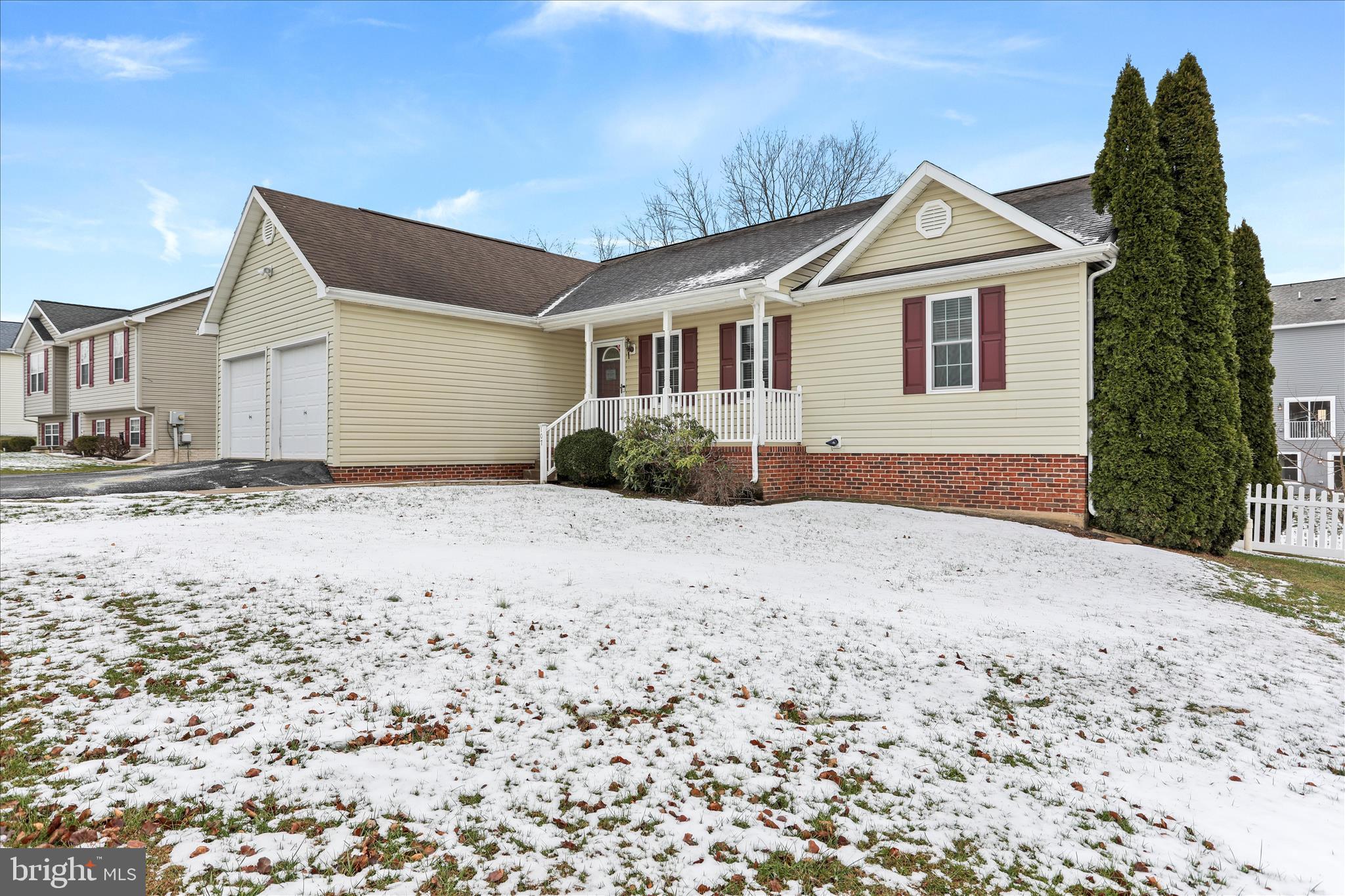 107 Briar Run Drive Ranson, WV 25438 - Photo 4 of 45 a front view of a house with a yard