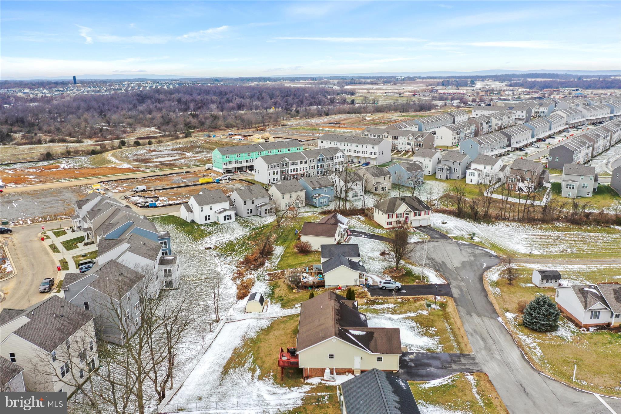 107 Briar Run Drive Ranson, WV 25438 - Photo 44 of 45 an aerial view of residential houses with outdoor space