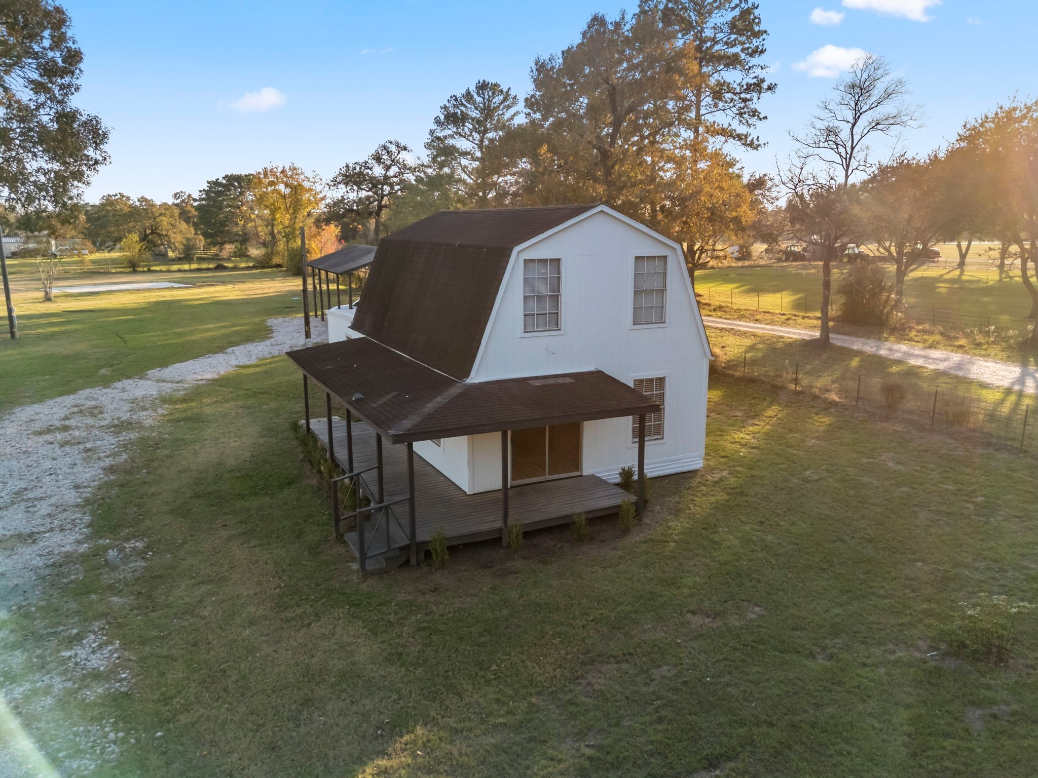 24521 Magnolia Road Hockley, TX 77447 - Photo 27 of 50 a view of a house with a yard