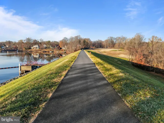 a view of a lake with a ocean view