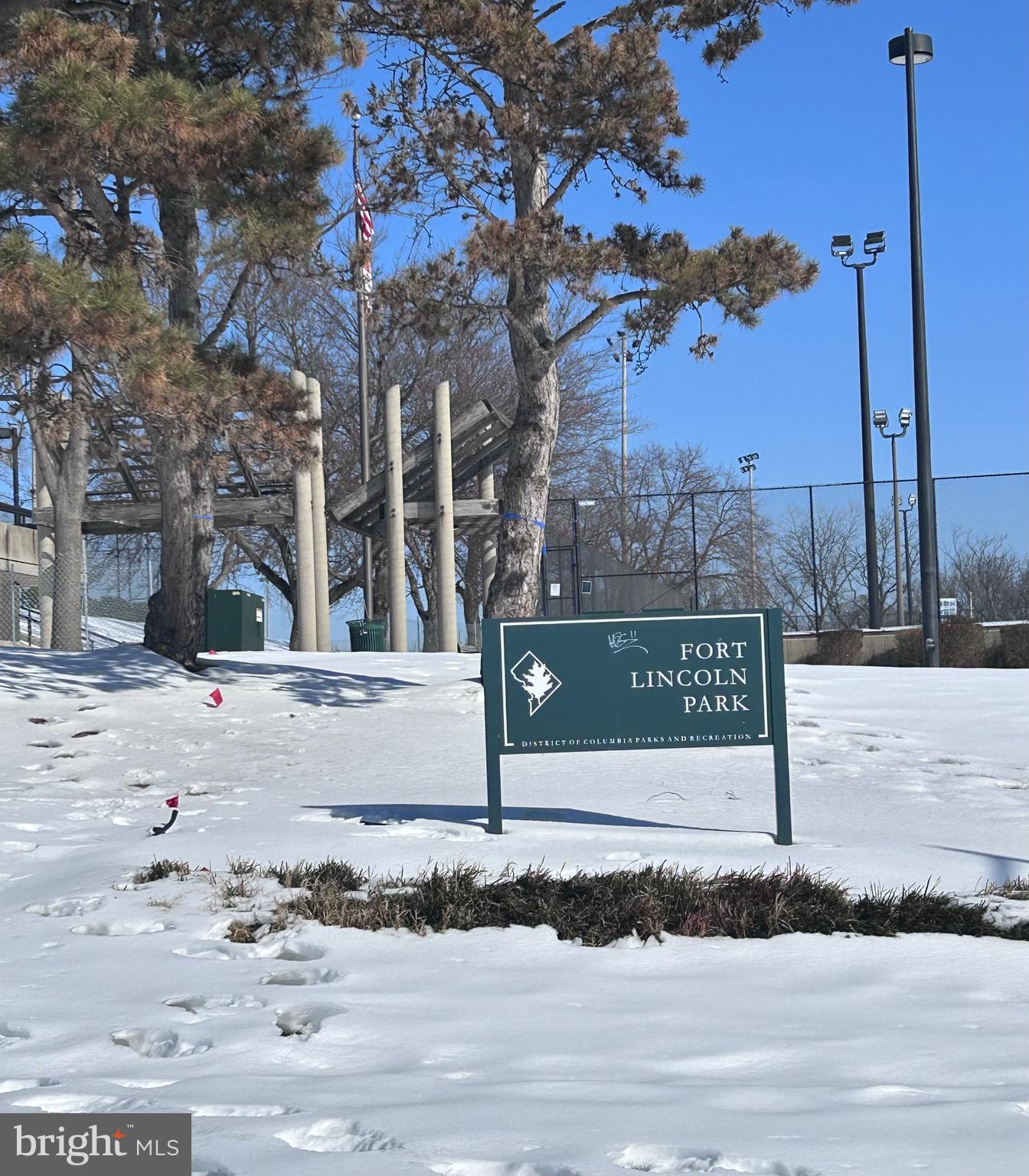 3422 Summit Court Northeast Washington, DC 20018 - Photo 6 of 6 a view of a street with a building