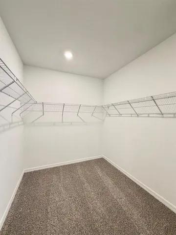 a view of closet area