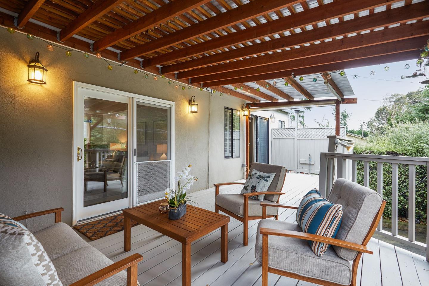 1015 Sycamore Drive Millbrae, CA 94030 - Photo 21 of 26 a outdoor living space with furniture and a couch