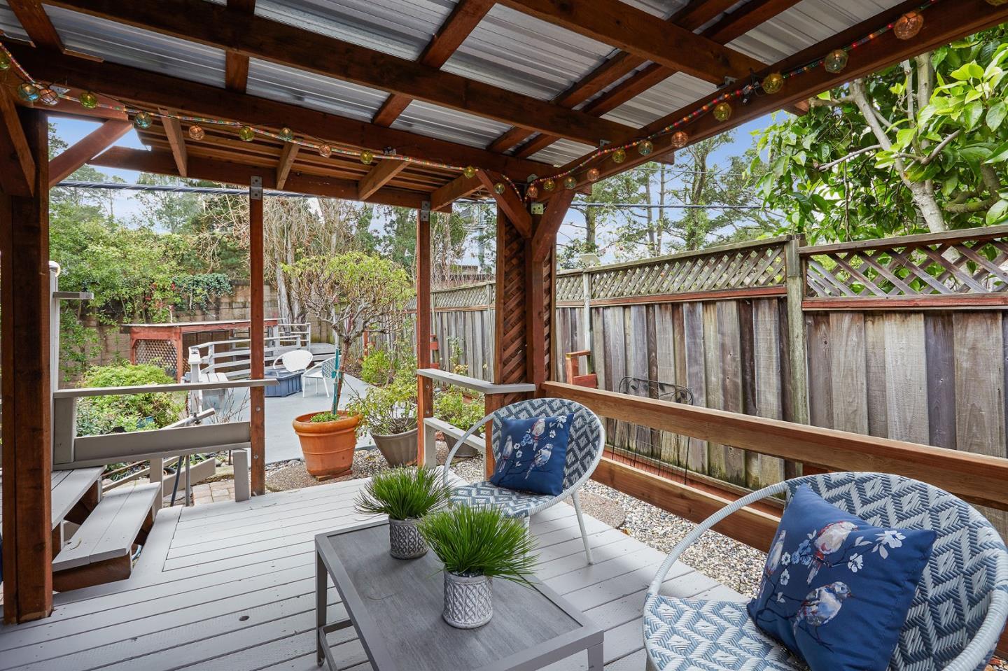 1015 Sycamore Drive Millbrae, CA 94030 - Photo 22 of 26 a outdoor living space with furniture and wooden floor