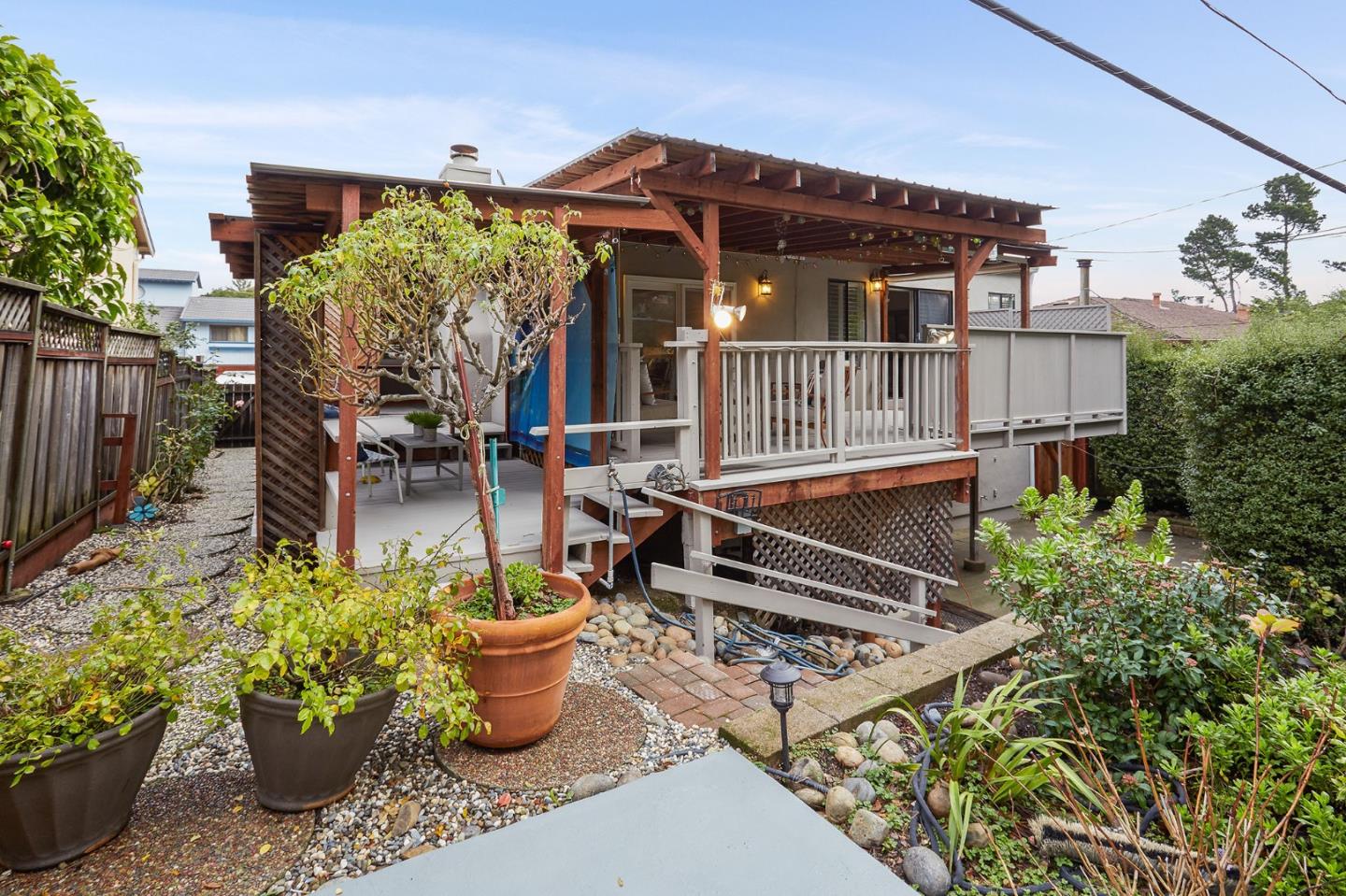 1015 Sycamore Drive Millbrae, CA 94030 - Photo 24 of 26 a view of a patio with chairs and plants