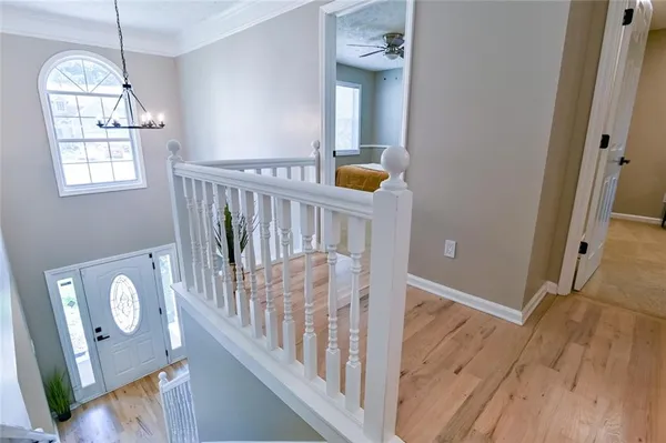 a view of a small space