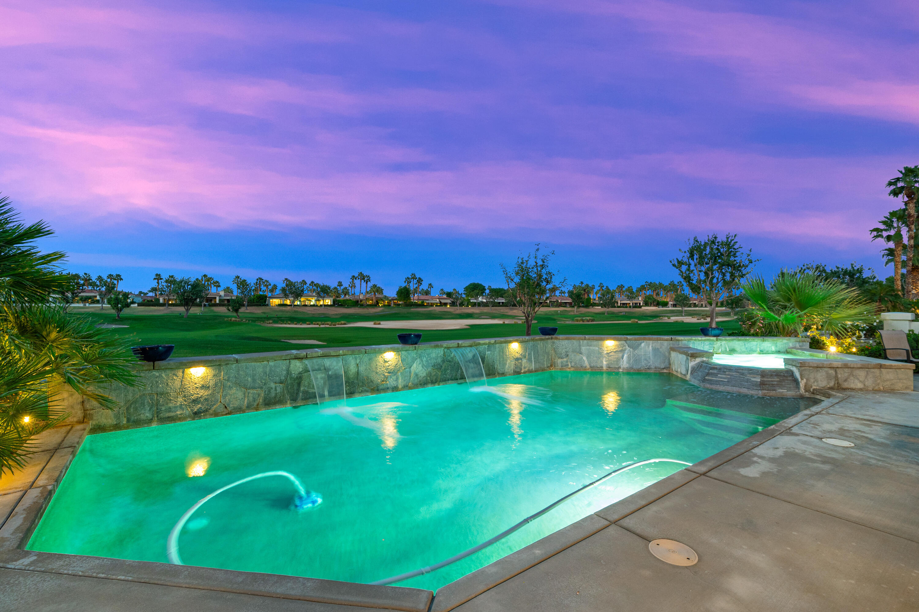 80824 Hermitage La Quinta, CA 92253 - Photo 47 of 49 a view of a lake and a yard