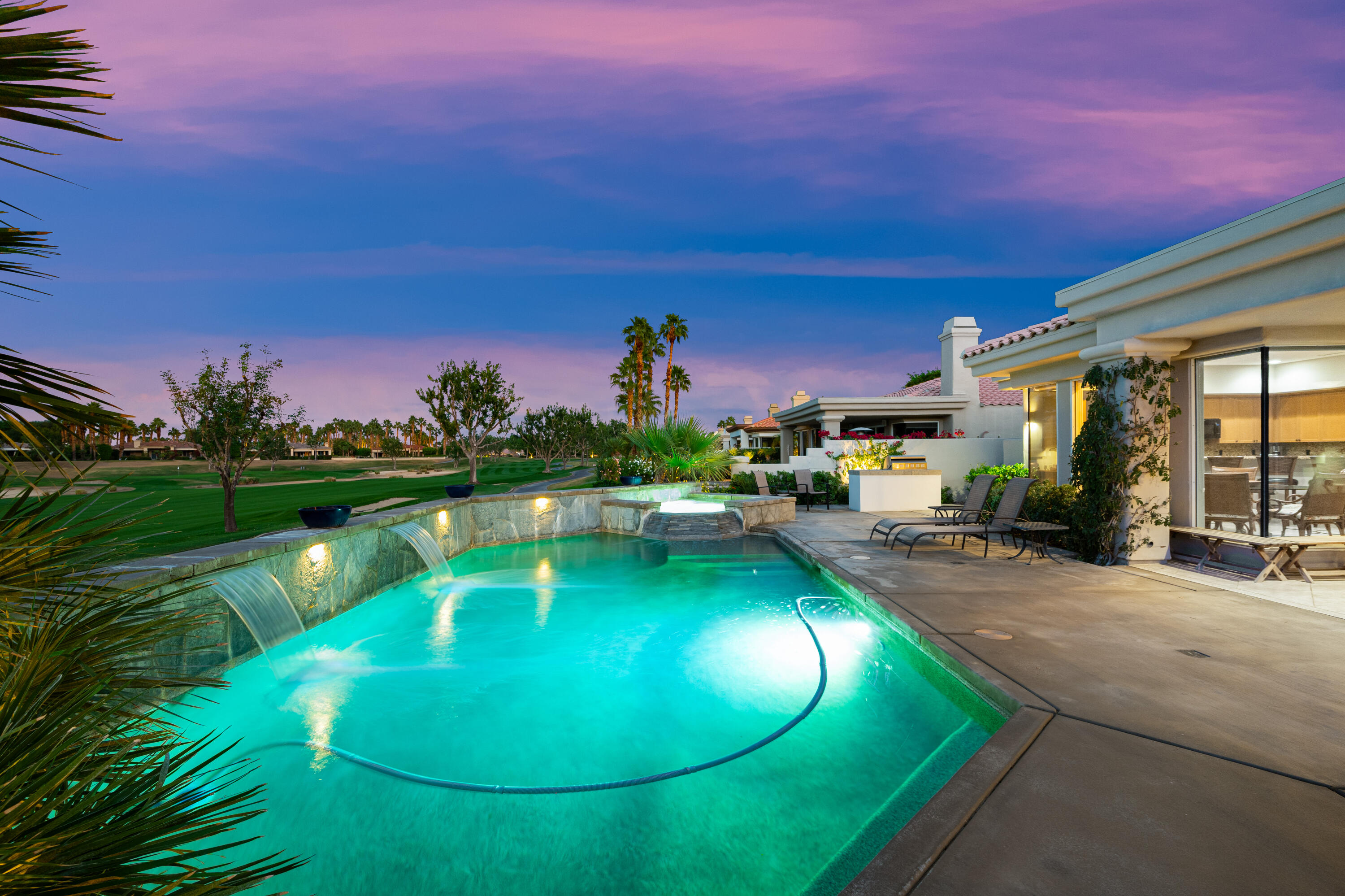 80824 Hermitage La Quinta, CA 92253 - Photo 48 of 49 a swimming pool with outdoor seating and yard