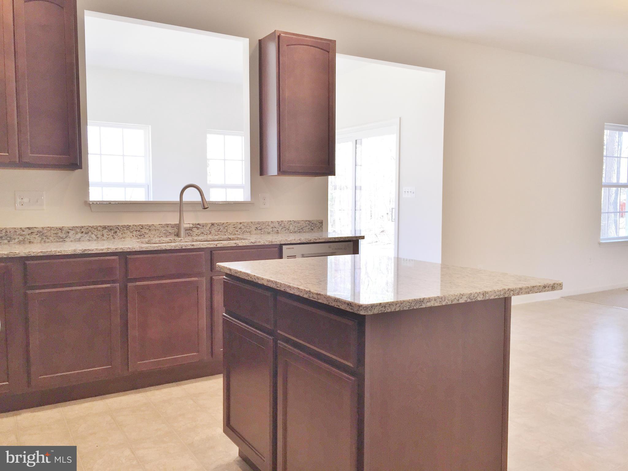 1805 Van Bibber Road Edgewood, MD 21040 - Photo 8 of 30 a bathroom with a granite countertop sink and a mirror