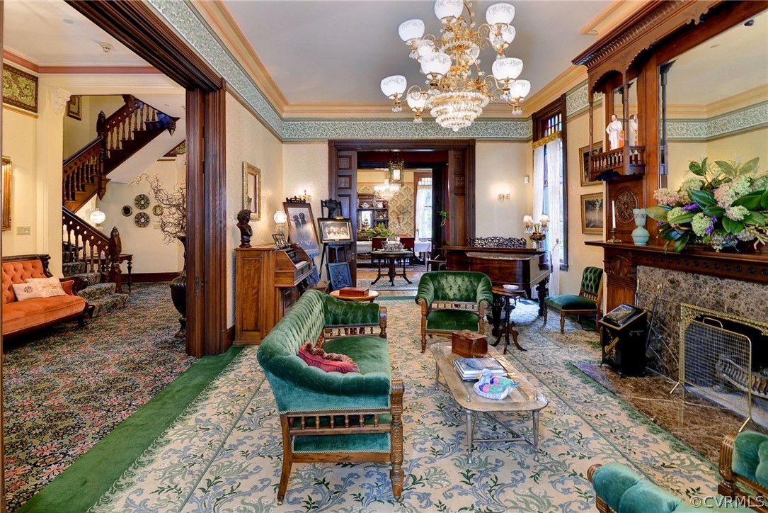 317 Coles Point Road Hague, VA 22469 - Photo 7 of 50 Living Room and Center Hall